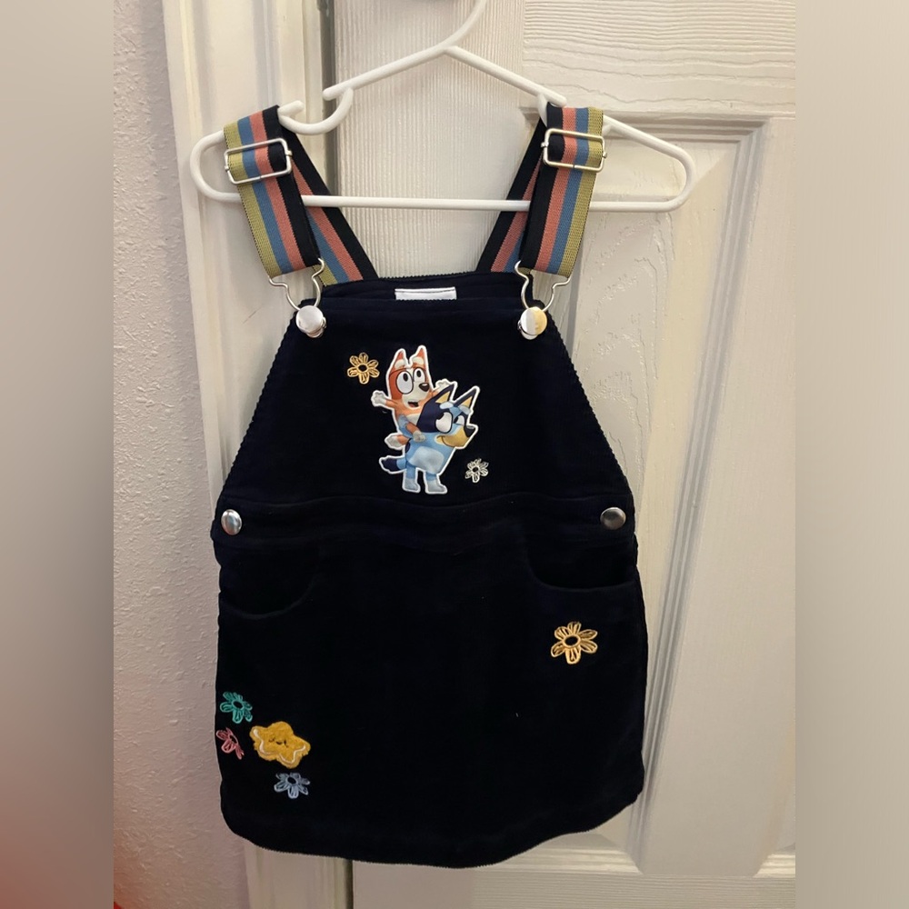 Bluey Corduroy Box Lunch Overalls
